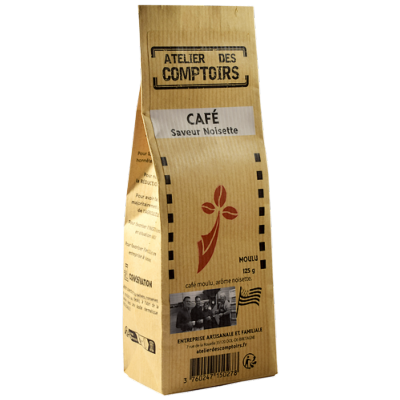 CAFÉ MOULU SAVEUR NOISETTE 125g