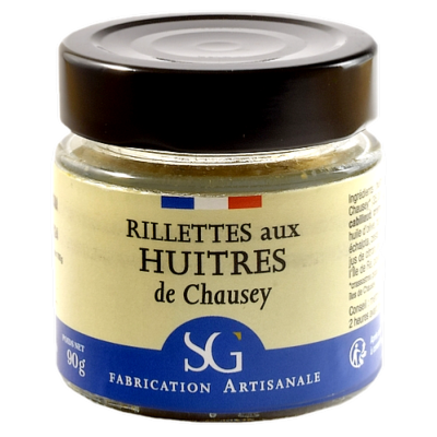 RILLETTES AU HUÎTRES DE CHAUSEY  90g