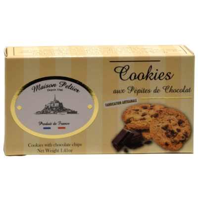 COOKIES AU PÉPITES DE CHOCOLAT 40g