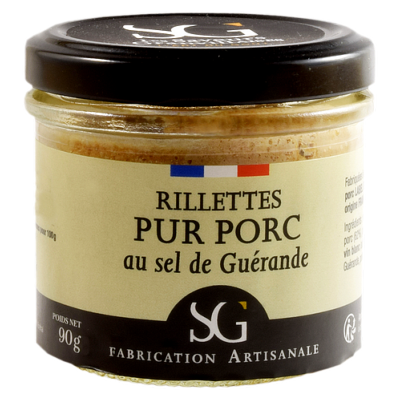 RILLETTES PUR PORC AU SEL DE GUÉRANDE