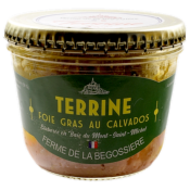 TERRINE DE FOIE GRAS ET CALVADOS 160g