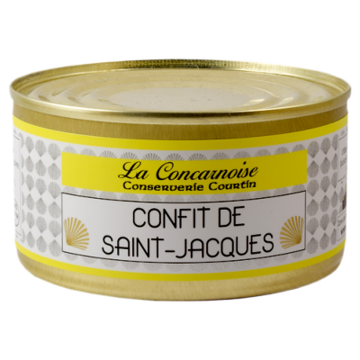 CONFIT DE NOIX DE SAINT-JACQUES 210g