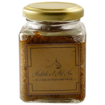 MOUTARDE AROMATISÉE À L'AIL NOIR 100g