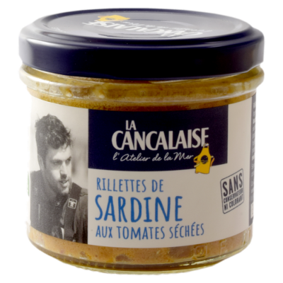 RILLETTES DE SARDINE AUX TOMATES SECHÉES 100g