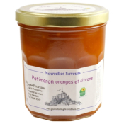 CONFITURE DE POTIMARRON, ORANGES ET CITRONS 220g