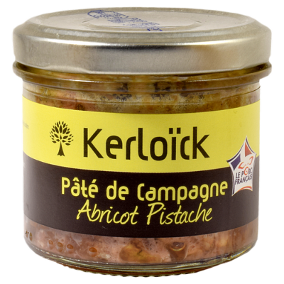 PÂTÉ DE CAMPAGNE À L'ABRICOT ET À LA PISTACHE 90g