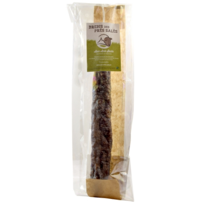 SAUCISSE SÉCHÉE DE MOUTON DES PRÉS SALÉS (environ 140g)