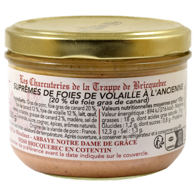 SUPRÊMES DE FOIES DE VOLAILLE À L'ANCIENNE 180g