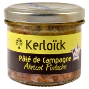 PÂTÉ DE CAMPAGNE À L'ABRICOT ET À LA PISTACHE 90g