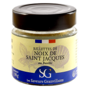 RILLETTES DE NOIX DE SAINT-JACQUES AU BASILIC 90g