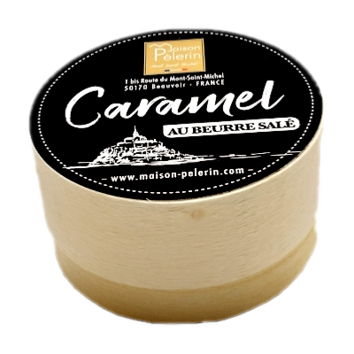 BOÎTE RONDE CARAMEL BEURRE SALÉ 50g