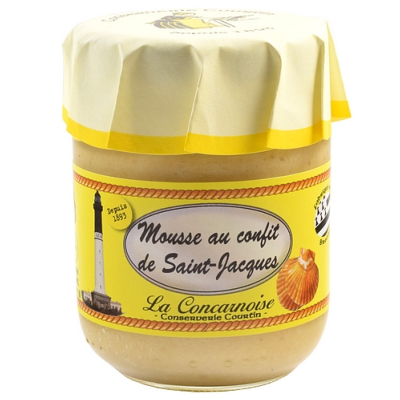 MOUSSE AU CONFIT DE SAINT-JACQUES 80g