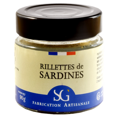 RILLETTES DE SARDINES 90g