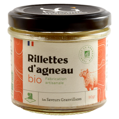 RILLETTES D'AGNEAU BIO 90g