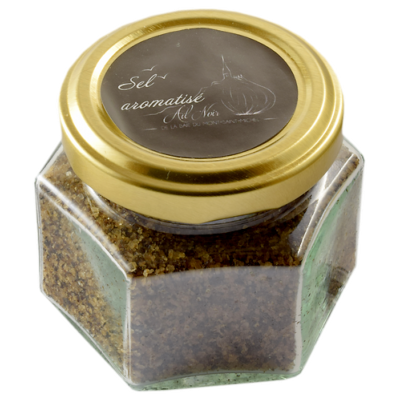 SEL AROMATISÉ À L'AIL NOIR 100g