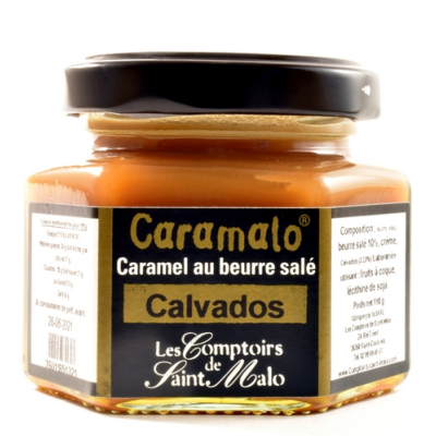 CRÈME DE CARAMEL AU CALVADOS 110g