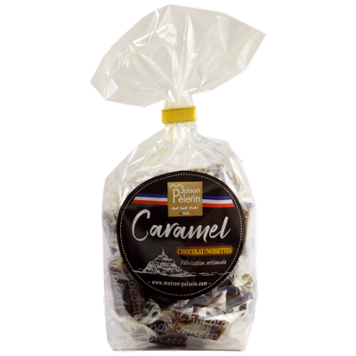 CARAMEL AU CHOCOLAT - NOISETTES 180g