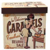 CARAMELS TENDRES AU BEURRE SALÉ BOÎTE 150g