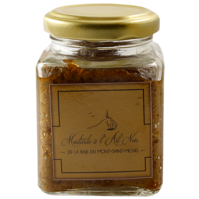 MOUTARDE AROMATISÉE À L'AIL NOIR 100g