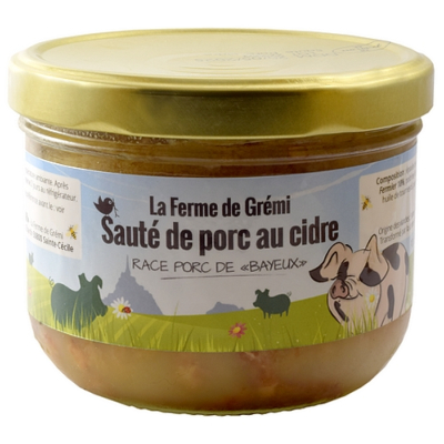 SAUTÉ DE PORC AU CIDRE 360g