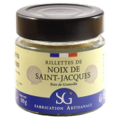 RILLETTES DE NOIX DE SAINT-JACQUES DE LA BAIE DE GRANVILLE 90g